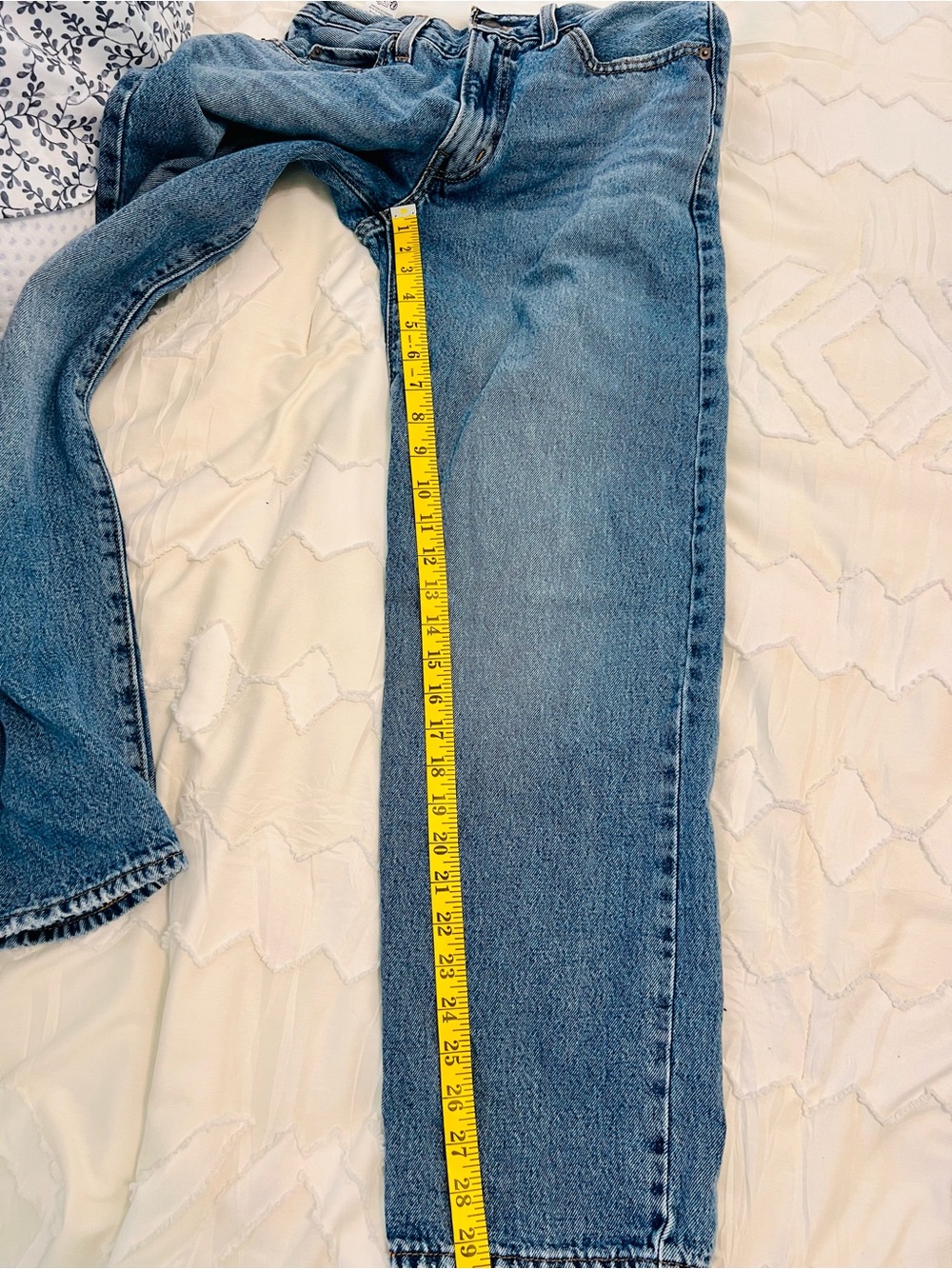 Levi’s ‘94 Baggy Jeans Women’s 26 Light Wash 100% Cotton Relaxed Wide Leg - Picture 10 of 10